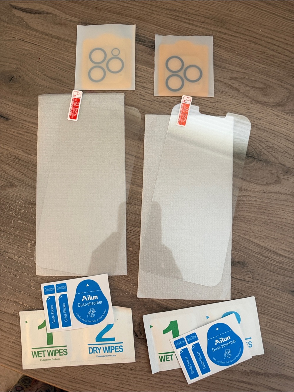 New - Ailun Clear Screen & Camera Protector Kit for iPhone 13 Pro Max - 2 Pack